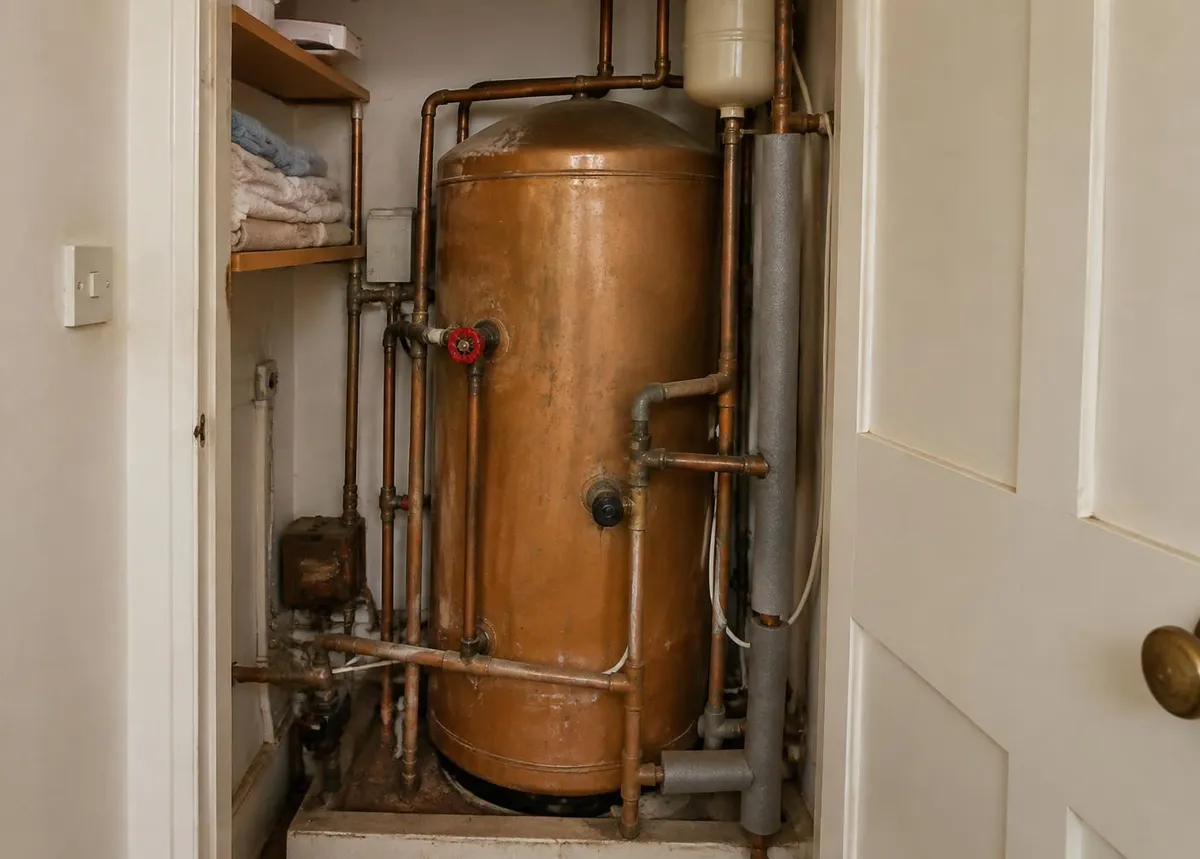 Unvented Cylinders before example